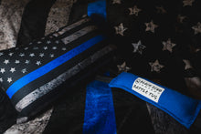 Load image into Gallery viewer, BEC Thin Blue Line Flag Premium Throw Pillow