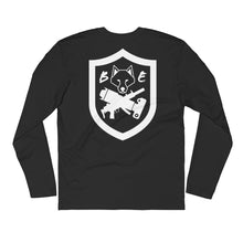 Load image into Gallery viewer, Fitted - Fitness Division Badge Back Long Sleeve Shirt