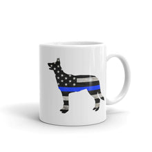 Load image into Gallery viewer, Good Dog Mug - Thin Blue Line edition