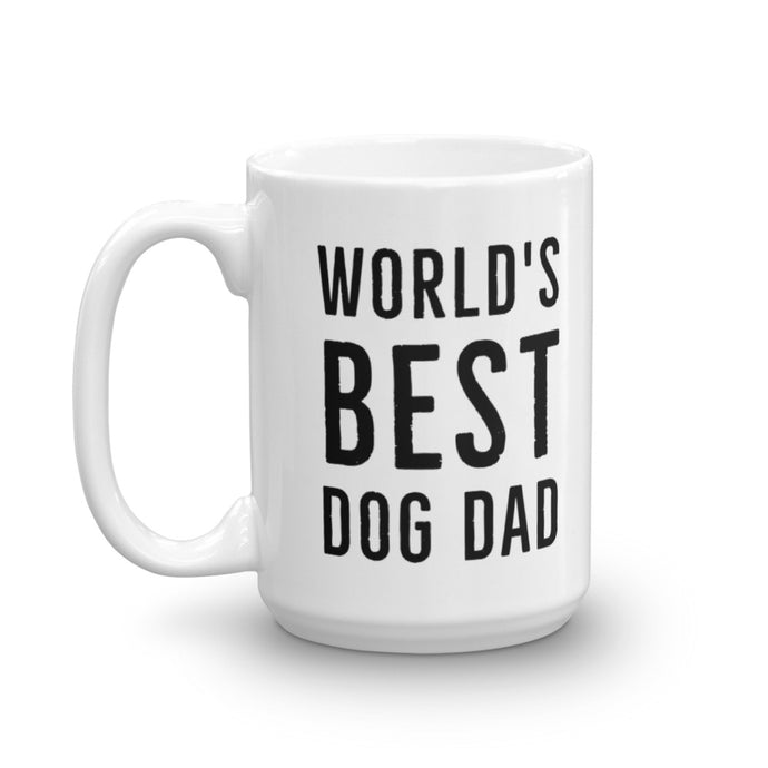 World's Best Dog Dad Mug
