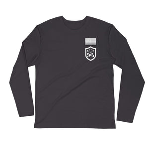 Fitted - Fitness Division Badge Back Long Sleeve Shirt
